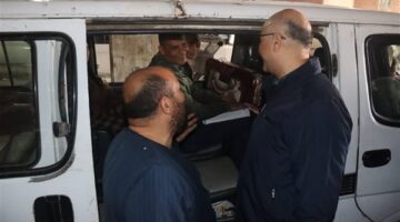 محافظ القليوبية يتفقد محطات السيارات والمواقف بعد تعريفة الركوب الجديدة