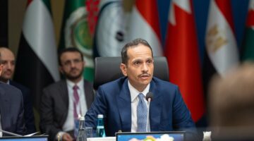 رئيس مجلس الوزراء وزير الخارجية يشارك في الاجتماع الموسع للجنة الوزارية بشأن غزة مع الاتحاد الأوروبي وعدد من الدول في أنطاليا