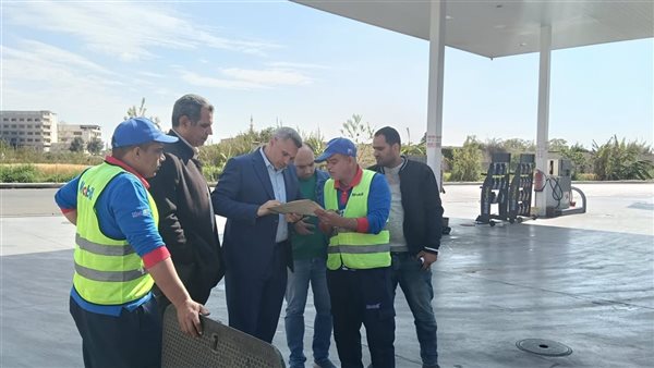 حملات تفتيشية علي محطات الوقود ومستودعات الغاز بالبحيرة حملات تفتيشية علي محطات الوقود ومستودعات الغاز بالبحيرة