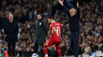 جوارديولا يعلق على تجديد محمد صلاح مع ليفربول