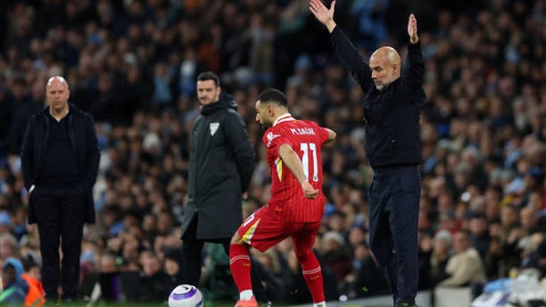 جوارديولا يعلق على تجديد محمد صلاح مع ليفربول جوارديولا يعلق على تجديد محمد صلاح مع ليفربول