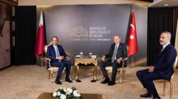 الرئيس التركي يستقبل رئيس مجلس الوزراء وزير الخارجية