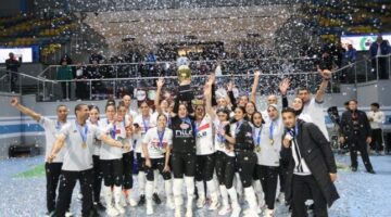 سيدات الزمالك يتوجن ببطولة إفريقيا للكرة الطائرة على حساب الأهلي
