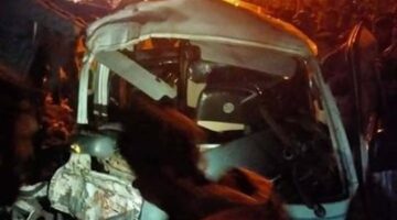 إصابه شخصين في حادث تصادم سيارتين ملاكي بالفيوم