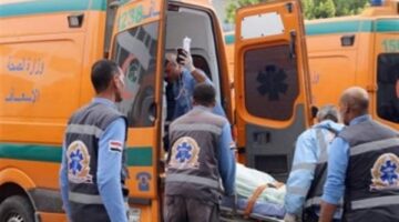 إصابة 3 أشخاص في انقلاب موتوسيكل بمنطقة شبرامنت