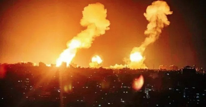 «القاهرة الإخبارية»: غارات أمريكية تستهدف شرق العاصمة اليمنية صنعاء «القاهرة الإخبارية»: غارات أمريكية تستهدف شرق العاصمة اليمنية صنعاء