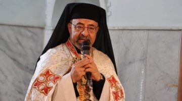 البطريرك إبراهيم إسحق يترأس قداس جمعة ختام الصوم بكنيسة مار جرجس بالقصيرين