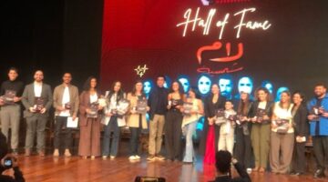 بحضور كريم الشناوي وأمينة خليل ويسرا اللوزي.. الجامعة الأمريكية تكرّم أبطال مسلسل لام شمسية