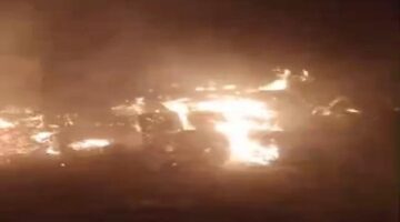 إصابة 3 أشخاص في حريق مستودع أنابيب بالشرقية والحماية المدنية تسيطر على النيران