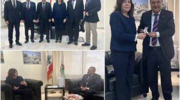 بايراقداريان استقبلت رئيس اللجنة التنفيذية للألعاب الأرمنية العالمية