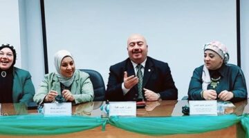 افتتاح المكتب الأخضر بكلية العلاج الطبيعي جامعة القاهرة