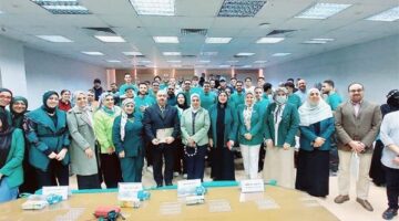 افتتاح “المكتب الأخضر” بكلية العلاج الطبيعي جامعة القاهرة