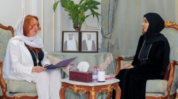 بحث تعزيز التعاون بين غرفة قطر والاتحاد النسائي الدولي الروسي