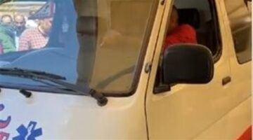 تشييع جثمان زوج الفنانة عارفة عبد الرسول من مسقط رأسه بالإسكندرية