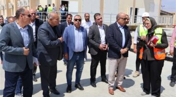 وزير الكهرباء يتفقد محطات محولات رشيد 5.6,2 المغذية لمشروع الدلتا الجديدة