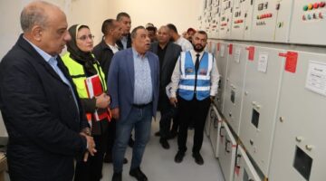وزير الكهرباء يتفقد محطات محولات رشيد لتوفير التغذية الكهربائية.. صور