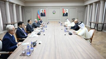 &nbsp;رئيس وزراء جمهورية أذربيجان&nbsp;يجتمع مع وزير الثقافة
