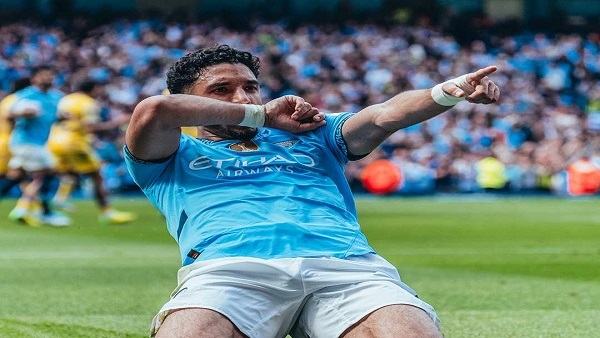 مانشستر سيتي يصعق كريستال بالاس بخماسية في الدوري الإنجليزي ومرموش يسجل مانشستر سيتي يصعق كريستال بالاس بخماسية في الدوري الإنجليزي ومرموش يسجل