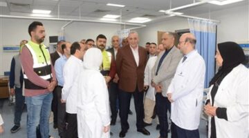 استثمار 2 مليار جنيه .. محافظ الغربية يتفقد مشروع مستشفى طنطا العام الجديد