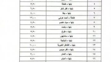 أسعار تعريفة الركوب الجديدة بالقليوبية لسيارات الأجرة بالخطوط الداخلية والخارجية بعد التنسيق مع محافظات الجوار