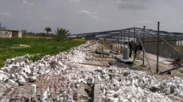 إزالة تعديات على مساحة 12401متر ضمن الموجة الـ 25 في البحيرة