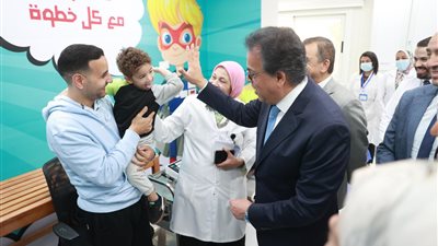 وزير الصحة يوجه بوضع برنامج زمني واضح لتطوير شامل بمستشفى أطفال مصر