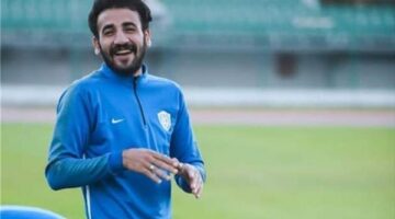 طرد مهند لاشين في مباراة بيراميدز والأهلي