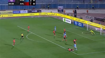 الدوري المصري الممتاز: محمد الشيبي يسجل الهدف الأول لبيراميدز في مرمى الأهلي في الدقيقة 85