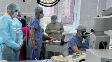 وزارة الأوقاف: الوفد الطبي القطري في قرغيزيا عالج 37 حالة مرضية للأطفال فاقدي وضعيفي السمع