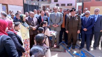 محافظ سوهاج يفتتح مدرستي ابن سينا الابتدائية ببنهو ونزالي داوود للتعليم الأساسي بالصفيحة
