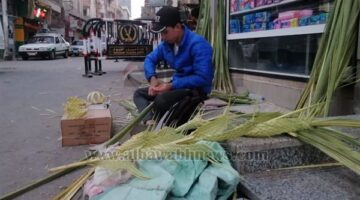 آلاف الأقباط يحتفلون بأحد السعف بالفيوم.. صور