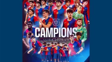 فيديو – هدف رائع لديارا وبرشلونة بطلاً لدوري شباب اسبانيا تحت 19 سنة