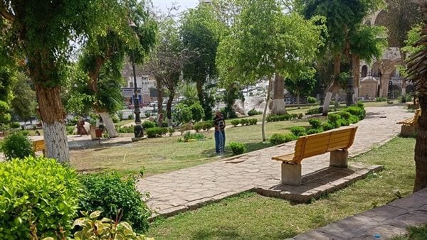 تكثيف النظافة وتهذيب وري الأشجار وتجميل الحدائق العامة والمتنزهات في أسوان تكثيف النظافة وتهذيب وري الأشجار وتجميل الحدائق العامة والمتنزهات في أسوان