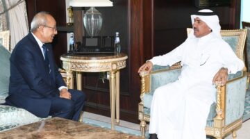 &nbsp;الأمين العام لوزارة الخارجية يجتمع مع سفير نيبال