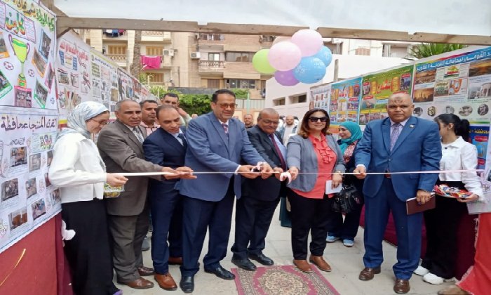 مدير التعليم بالغربية يفتتح معرض الصحافة المدرسية السنوي على مستوى الجمهورية