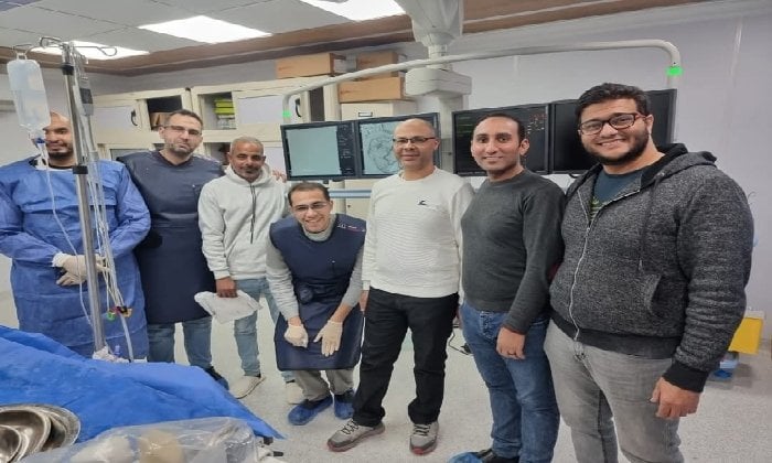 استخدام تقنيات الأشعة التداخلية بدون جراحة لعلاج الأورام بمستشفى سوهاج الجامعي استخدام تقنيات الأشعة التداخلية بدون جراحة لعلاج الأورام بمستشفى سوهاج الجامعي