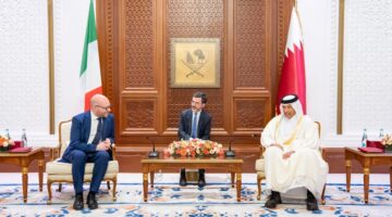 رئيس مجلس الشورى يجتمع مع رئيس مجلس النواب الإيطالي