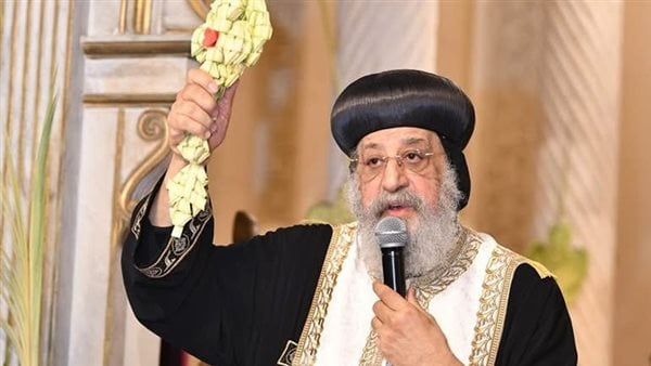 البابا تواضروس الثاني يصلي قداس أحد الشعانين في الكاتدرائية المرقسية بالإسكندرية البابا تواضروس الثاني يصلي قداس أحد الشعانين في الكاتدرائية المرقسية بالإسكندرية