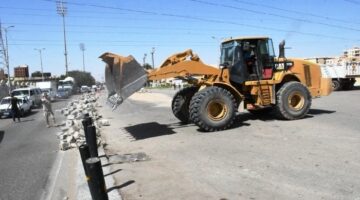 ضمن خطة شاملة لتحديث البنية التحتية.. بدء أعمال تطوير وتوسعة طريق السادات بأسوان