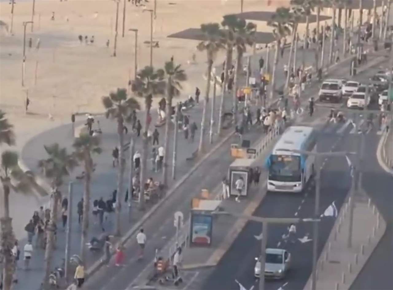 هروب إسرائيليين بسبب القصف اليمني (فيديو)