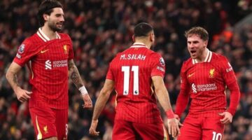 كم نقطة تفصل ليفربول عن التتويج بلقب الدوري الإنجليزي رسميًا؟