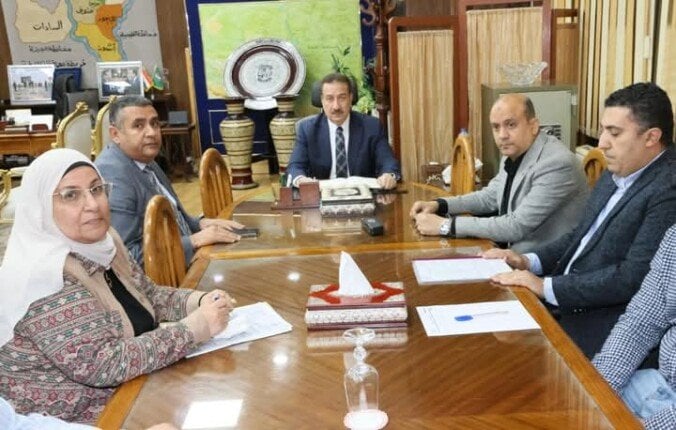 محافظ المنوفية يتابع الموقف التنفيذي لمشروع ترفيق المرحلة الرابعة بالمنطقة الصناعية بقويسنا محافظ المنوفية يتابع الموقف التنفيذي لمشروع ترفيق المرحلة الرابعة بالمنطقة الصناعية بقويسنا