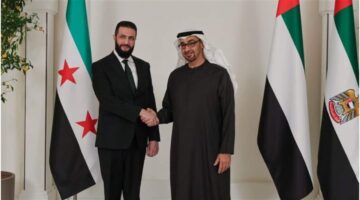 بن زايد للشرع: الإمارات ستدعم سوريا بكل ما تستطيع