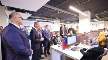 خلال جولته بالقليوبية.. وزير الاتصالات: المواهب والكفاءات الرقمية لا تقتصر على محافظة بعينها