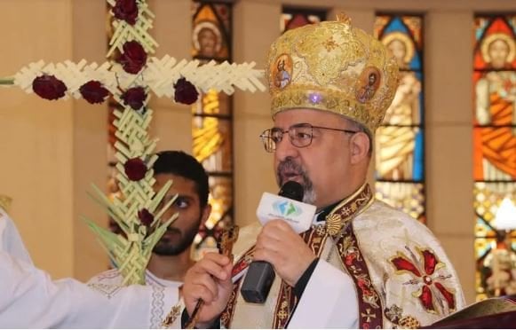 بطريرك الكاثوليك يترأس قداس أحد الشعانين بالاسكندرية بطريرك الكاثوليك يترأس قداس أحد الشعانين بالاسكندرية