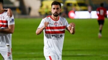 الزمالك يتقدم على حرس الحدود في الشوط الأول بهدف عبد الله السعيد