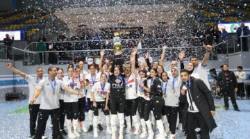 حسين لبيب يهنئ “سيدات الزمالك” بالتتويج بالبطولة الأفريقية للكرة الطائرة