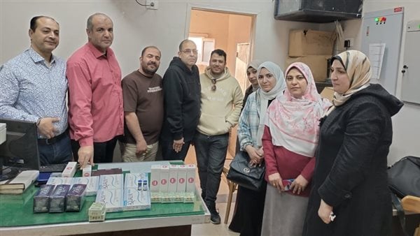 ضبط 19 صنف أدوية مجهولة المصدر في عيادة غير مرخصة بكفر الشيخ ضبط 19 صنف أدوية مجهولة المصدر في عيادة غير مرخصة بكفر الشيخ