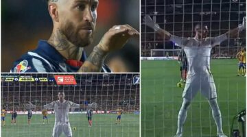 فيديو – حارس المرمى تلاعب براموس فتلقى العقوبة