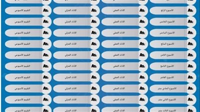 من الصف الأول الإبتدائي حتى الثانى الإعدادي.. جميع روابط التقييمات الأسبوعية 2025 من الصف الأول الإبتدائي حتى الثانى الإعدادي.. جميع روابط التقييمات الأسبوعية 2025